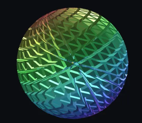 Per-face tetrahedral decomposition of a collision primitive, used to compute the true centre of buoyancy.